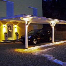 Carport bauen lassen Halle