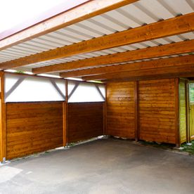 Carport bauen lassen Halle